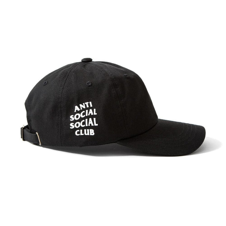 AntiSocialSocialClub WEIRD CAP BLACK -Black