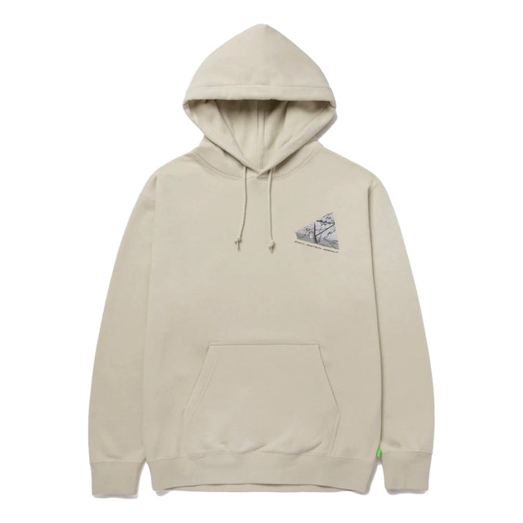 HUF WITHSTAND TT P/O HOODIE-SAND