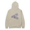 HUF WITHSTAND TT P/O HOODIE-SAND