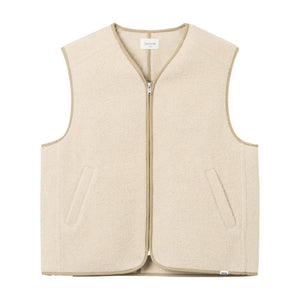 WOOD WOOD VICTOR VEST-CREAM