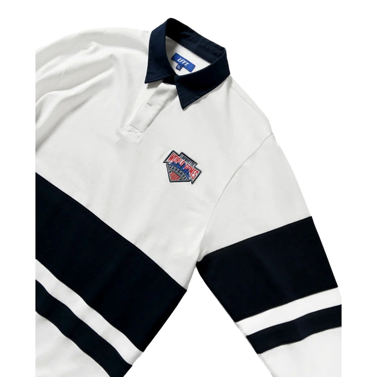 LAFAYETTE WORLD GAMES RUGBY SHIRT-WHITE