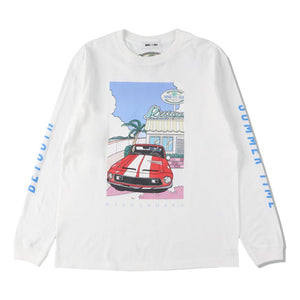 WIND AND SEA YOSHIFUKU HONOKA x WDS L/S TEE (CAR)-WHITE