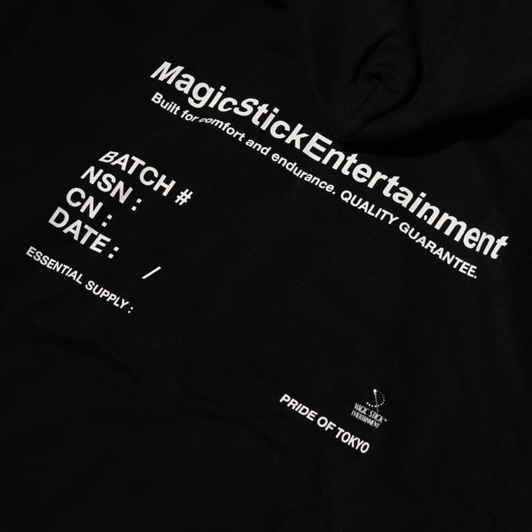 MAGICSTICK MAGIC STICK x ARCHIVAL HOODIE-BLACK